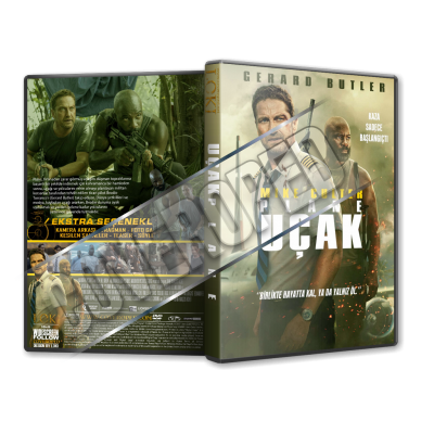 Uçak - Plane - 2023 Türkçe Dvd Cover Tasarımı